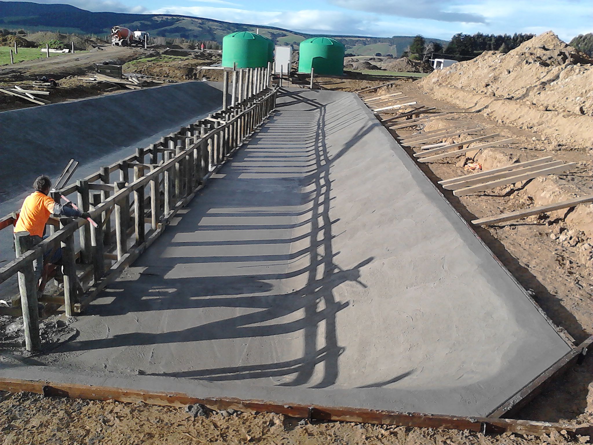 Clean Green installation on farm